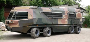 У Дніпрі створили унікальний броньований шпиталь на колесах 