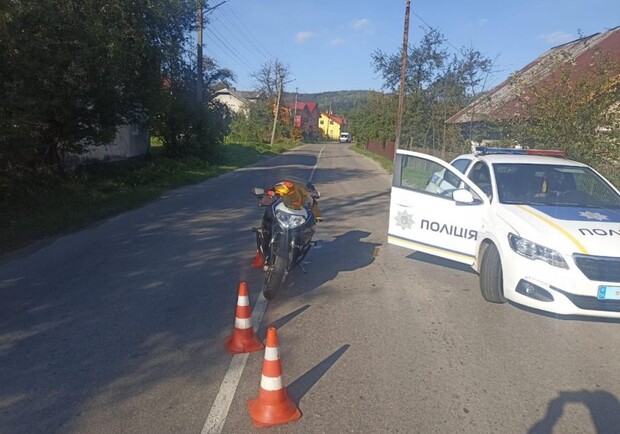 У Бориславі мотоцикліст збив дитину 