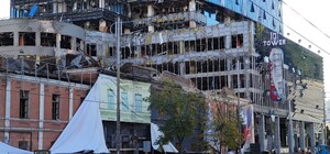 Внаслідок обстрілів бізнес-центру 101 Tower у Києві постраждали офіси Samsung та Microsoft