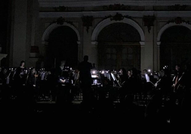 Львівський органний зал провів концерт музикантів з Луганська без світла 