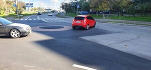 У Києві на дорогах з'явилися кільцеві розв'язки малого радіусу - фото