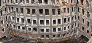 Як виглядає Палац Праці у Харкові після російських обстрілів (фото)