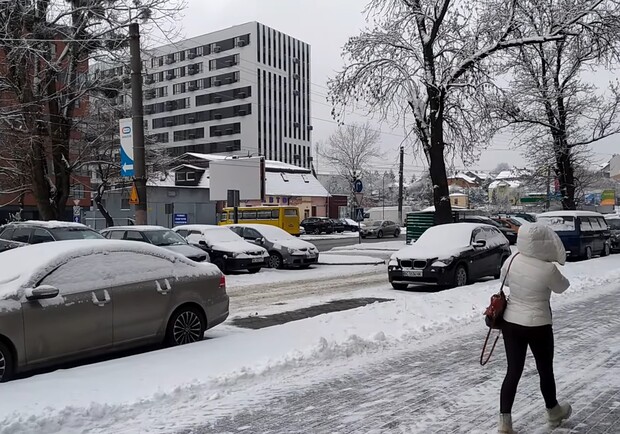 У Львові очікуються сніг і мороз 