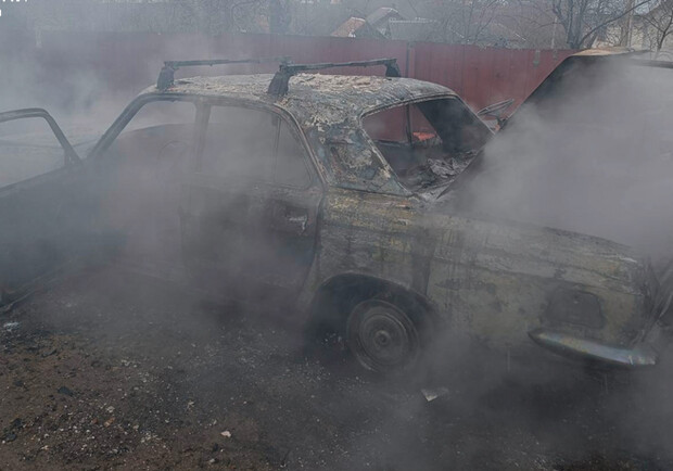 На Львівщині до тла згорів автомобіль 