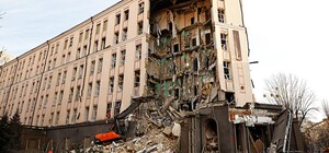 Як виглядає частково зруйнований росіянами 31 грудня готель Alfavito у Києві - фото