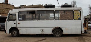 В Одесі з маршрутки створюють мобільну лазню для захисників