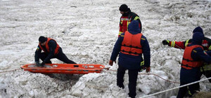 На Київщині річку Десну розблокували від крижаних заторів