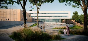 Під Голоском збудують нову школу і дитсадок з басейном та укриттям – візуалізція