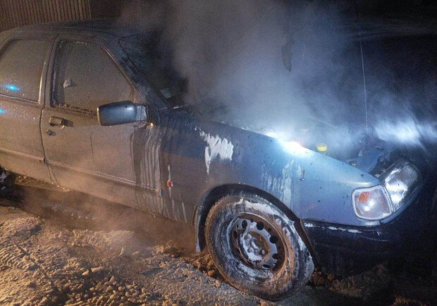 У Бориславі під час руху загорівся автомобіль 
