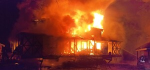 У київському Гідропарку спалахнула масштабна пожежа: подробиці