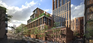 Як у Дніпрі просувається будівництво масштабного комплексу на вулиці Шевченка