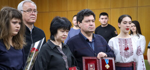 В Одесі вручили державні нагороди рідним загиблих нацгвардійців