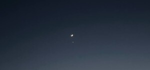 Одесити спостерігали зближення місяця та венери