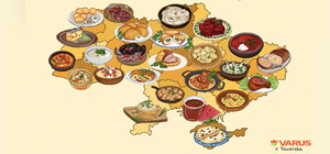 Гастрономічна мапа України: підбірка 25 страв від VARUS