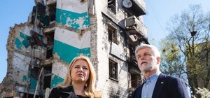 До Києва та Бучі прибули президенти Словаччини та Чехії