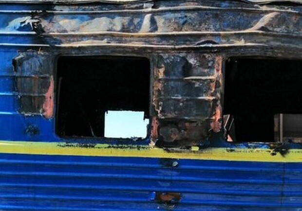 Росіяни обстріляли пасажирський поїзд Херсон-Львів – фото. 