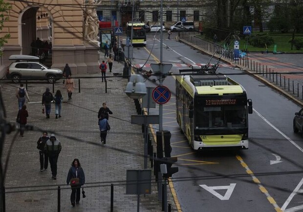 6 травня у Львові не курсуватимуть два тролейбуси. 