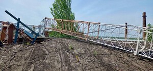 Вежа мобільного зв'язку зупинила ракету, яка летіла на Запоріжжя
