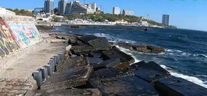 В Аркадії розмило набережну