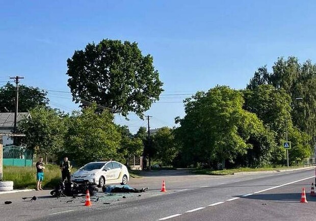 В аварії біля Львова загинув 24-річний мотоцикліст. 