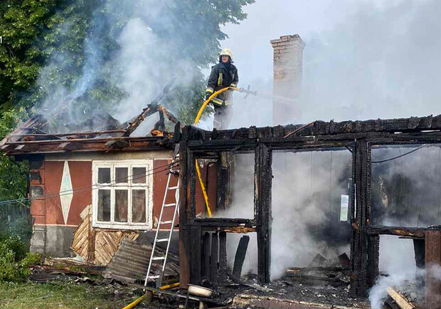 У Львівській області під час пожежі загинув чоловік 