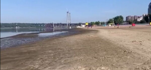 Стало відомо, на скільки метрів у Запоріжжі знизився рівень води в Дніпрі
