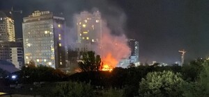 В Одесі горів санаторій 