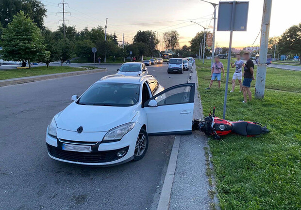 У Львові травмувався рівненський мотоцикліст  