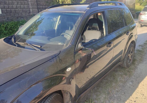 Біля Львова водій автомобіля зламав дитині ногу і втік із місця ДТП. 
