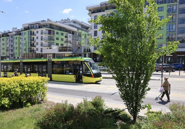 У Львові з’явилась нова трамвайна зупинка. 
