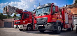 Німеччина передала Одесі два спецавтомобілі: серед них двометрова автодрабина