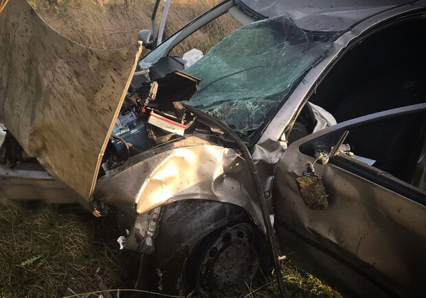 На Львівщині чоловік перекинув автомобіль у кювет 