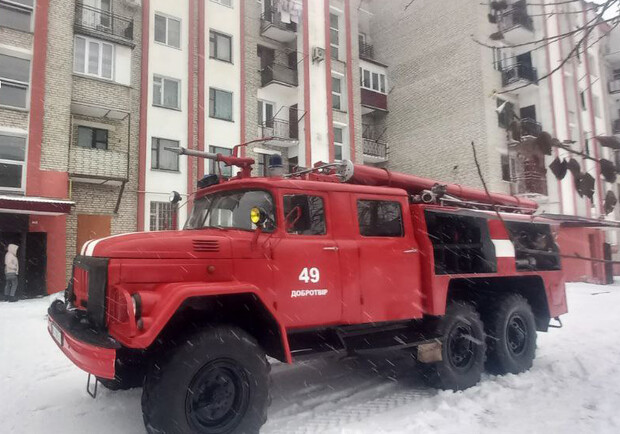 У Львівській області на пожежі врятували жінку з немовлям 