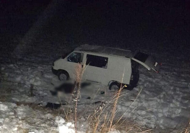 У Львівській області загинув водій мікроавтобуса 