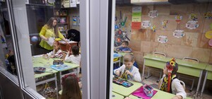 У Харкові показали, як працює дитячий садок у метро (фото)