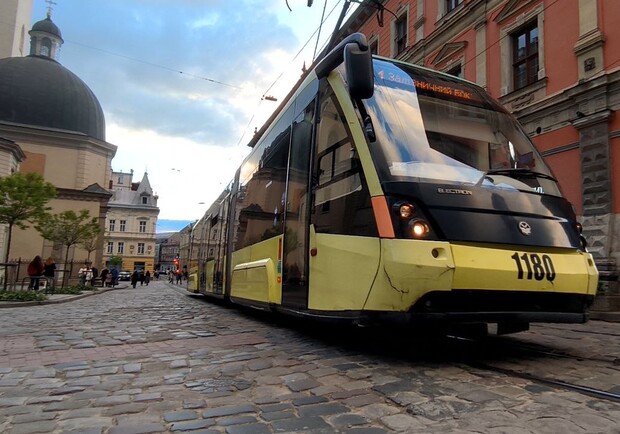 У Львові 27 квітня трамваї не курсуватимуть через центр 