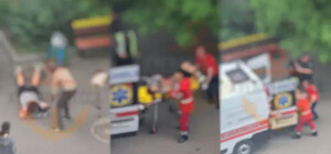 На Корольова чоловік порізав дружину та восьмирічної дитини, а потім вистрибнув з балкона (оновлено)