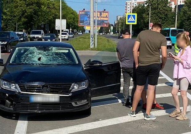 У Львові водій збив жінку 