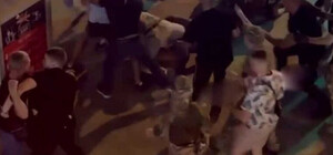 Масова бійка в Аркадії: поліція затримала семеро чоловіків