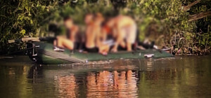 Львівські надзвичайники врятували трьох дітей із острівця на річці Дністер 