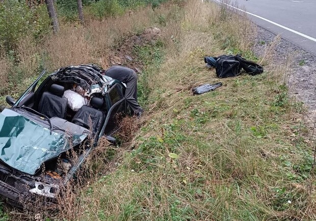 У ДТП біля Річок водій автомобіля загинув після зіткнення з коровою 