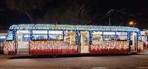 В Одесі сьогодні знову курсуватиме святковий трамвай: де та коли