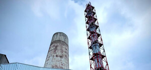 В Одесі відновили трубу котельні 