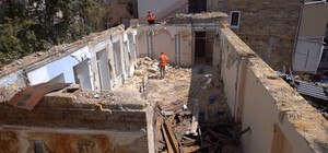 В Одесі відновлюють після обстрілів будинок на Новосельського: що вже зробили