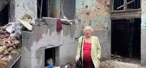 Російський дрон зруйнував будинок багаторічної переможниці радіодиктанту зі Львова