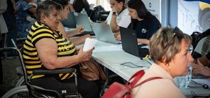 У транзитному центрі в Лозовій вже прийняли понад 8 тисяч переселенців