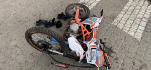 В ДТП біля Львова постраждали 13-річний водій мотоцикла і його 11-річний пасажир