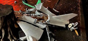 Черговий дроновий удар: уламки дрона впали у Приморському районі Одеси