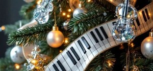 Різдвяна фортепіанна музика при свічках