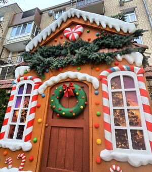 Пряниковий будиночок і плюшеві ведмедики: фото новорічних локацій Одеси